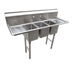 Thumbnail image #1 for Serv-Ware CS3CWP2012212 Compartment Sinks