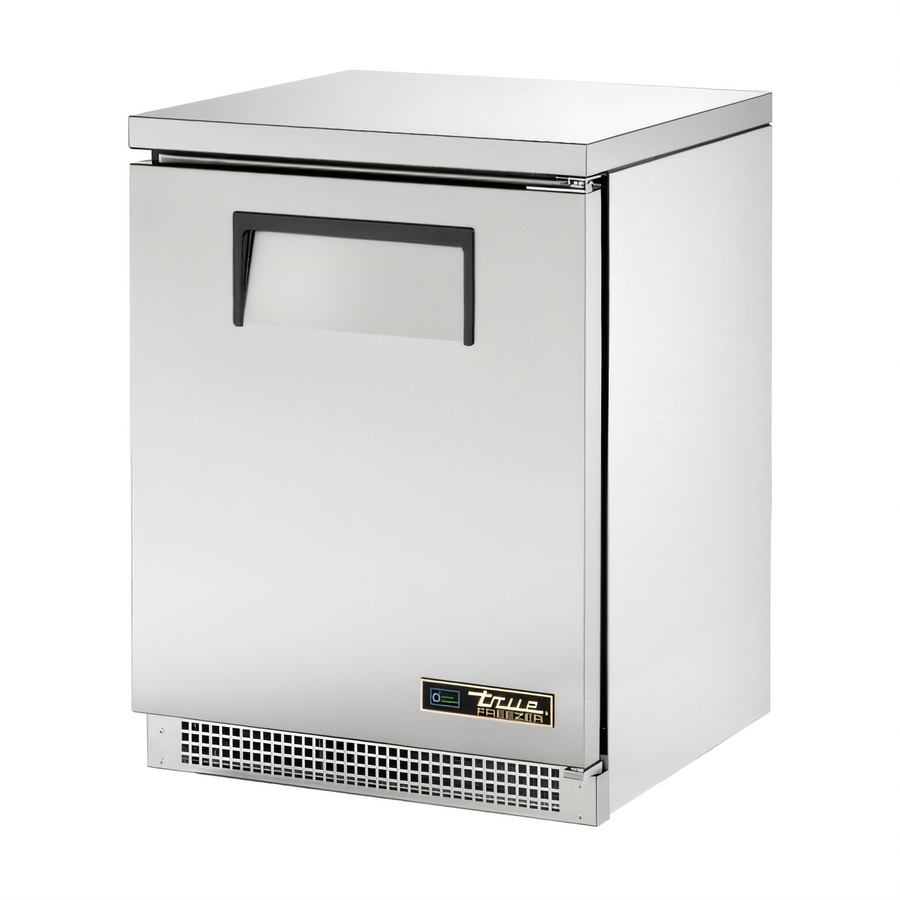 Product image #1 for True 24-Inch 1-Section Undercounter Freezer with Solid Door and Stainless Steel Exterior