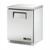 Thumbnail image #1 for True 24-Inch 1-Section Undercounter Freezer with Solid Door and Stainless Steel Exterior
