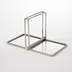 Thumbnail image #1 for American Metalcraft Weighted Stainless Steel Napkin Holder, 5 x 5 Inch