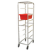 Thumbnail image #1 for Mobile Full-Size Aluminum Lug Rack with Open Sides and 6 Welded Angle Slides