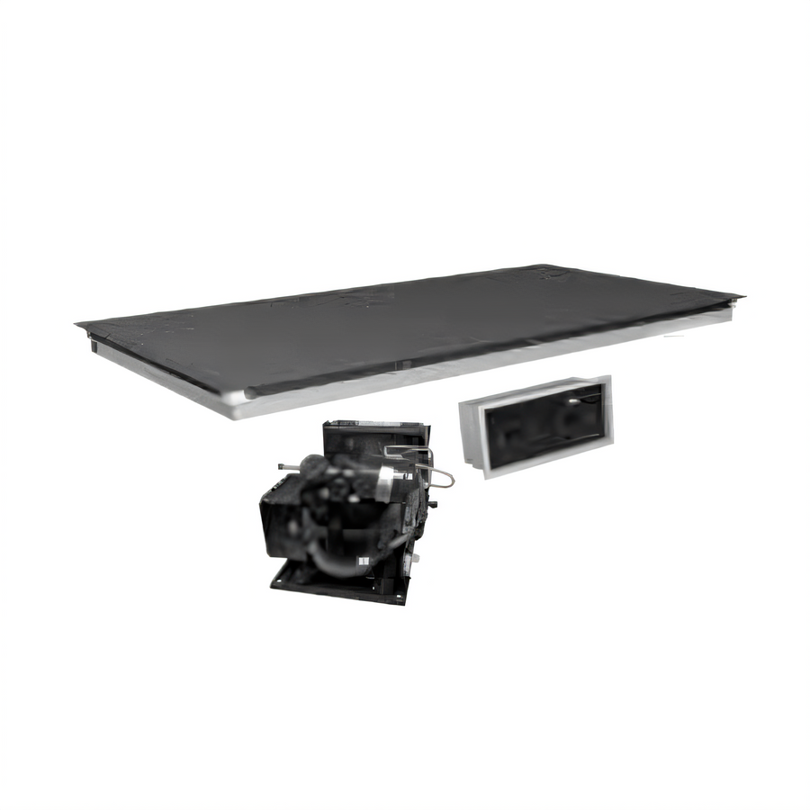 Product image #1 for Hatco HCSBFR-48-I Built-In Flush Top Hot/Cold Shelf with Remote Refrigeration, 48" x 19.5" Usable Surface, Hardcoat Aluminum
