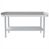 Thumbnail image #1 for KoolMore 48-Inch x 30-Inch Stainless Steel Equipment Stand with Adjustable Undershelf