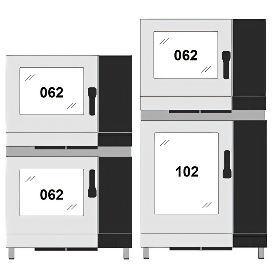 Product image #1 for Lainox Naboo Steam Cooker Stacking Kit for NAE062B, NAG062B, and NAG102B