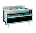 Thumbnail image #1 for La Rosa Refrigeration Electric Modular Hot Food Table with 2 Wet/Dry Wells, Open Cabinet Base, 30 x 32 Inches