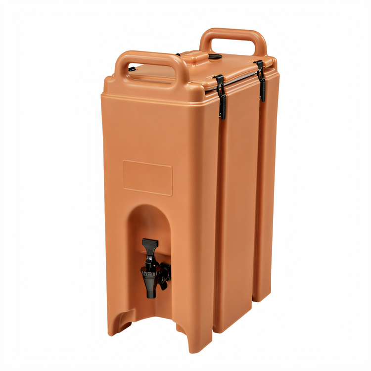 Product image #2 for Cambro Camtainer 4-3/4 Gallon Insulated Beverage Carrier, Coffee Beige