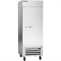 Beverage-Air Horizon Series 25.97 Cu. Ft. One-Section Reach-In Refrigerator with Solid Locking Door and Bottom-Mounted Self-Contained Refrigeration