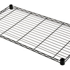 Thumbnail image #1 for Quantum 2142BK Wire Shelf, 42"W x 21"D, Black Epoxy-Coated Finish