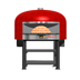 Thumbnail image #1 for Marra Forni Neapolitan NP130W Wood-Fired Brick Pizza Oven with 51.25-Inch Round Deck