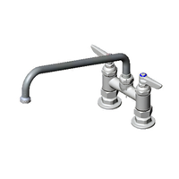 T&S Brass B-0225 Deck Mount Mixing Faucet with 12