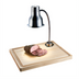 Thumbnail image #1 for Cal-Mil Countertop Carving Station with Gooseneck Heat Lamp and Maple Cutting Board