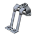 Thumbnail image #1 for T&S Brass B-0505 Double Ledge-Mounted Pedal Valve, 2-1/2 Inch Centers, Rough Chrome-Plated