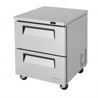 Turbo Air TUF-28SD-D2-N Super Deluxe Undercounter & Worktop Refrigeration