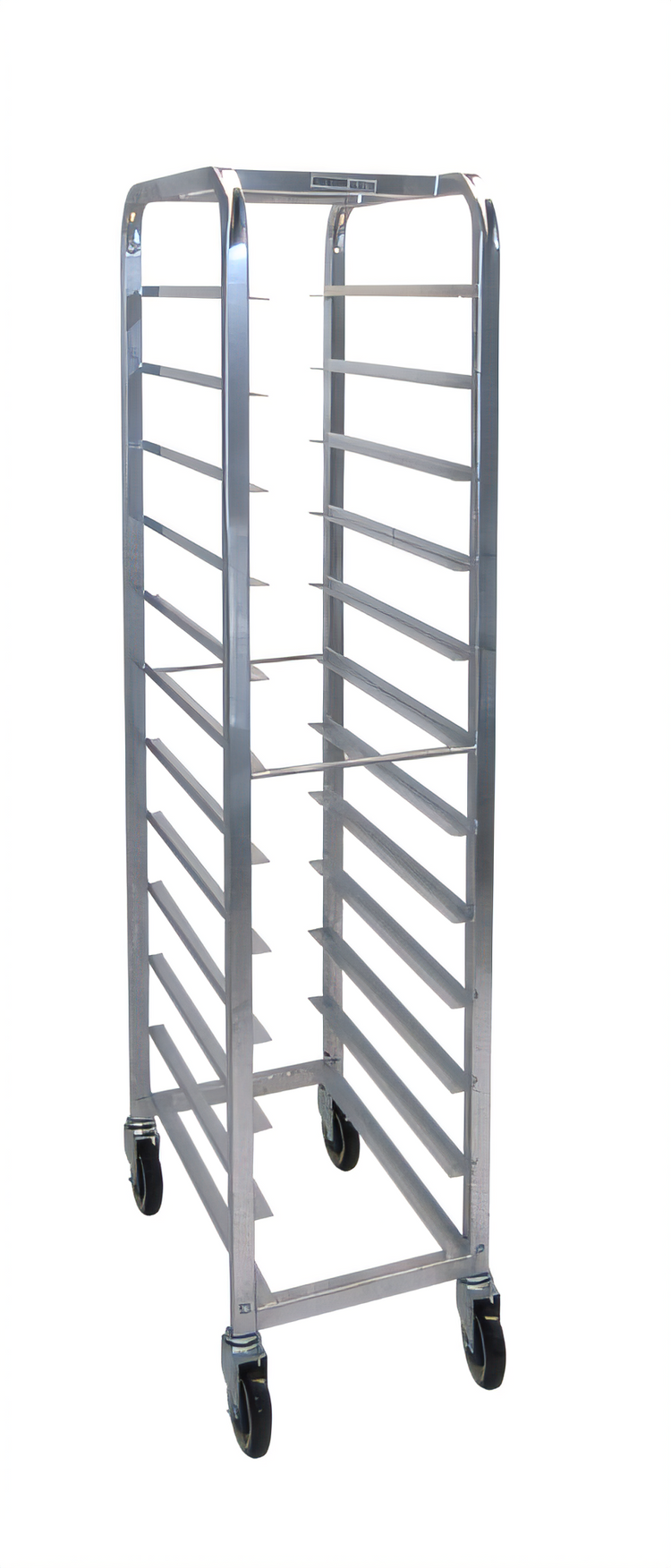 Product image #2 for Channel Lifetime Tough Extra Heavy-Duty Aluminum End-Load Platter Rack, 12-Platter Capacity