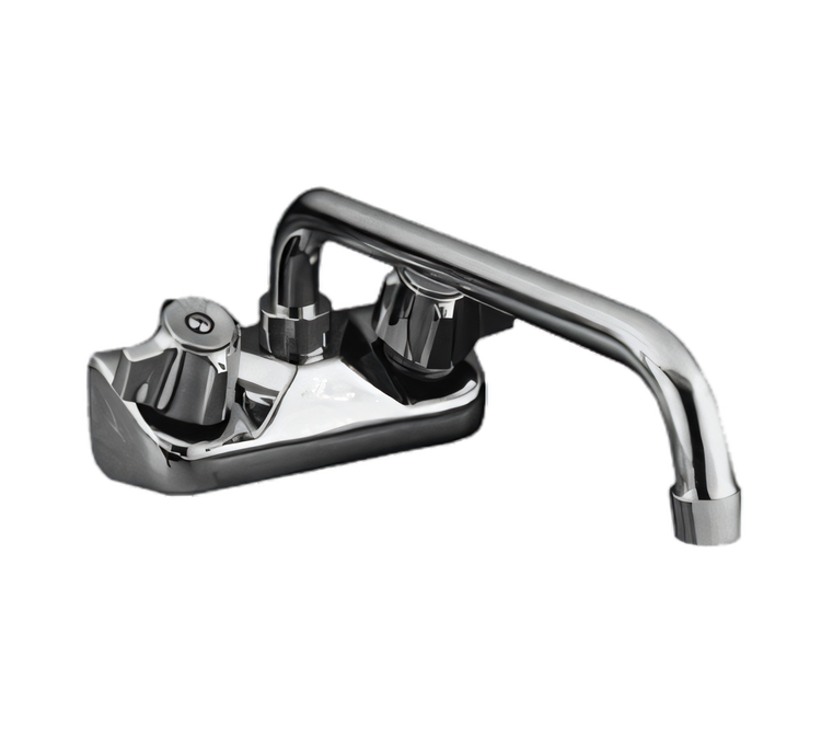 Product image #1 for Eagle Group 1800 Series Splash-Mounted Standard Faucet with 10-Inch Spout, 4-Inch Centers