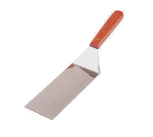 Product image #1 for Crestware 9 x 3 Inch Square End Flexible Stainless Steel Turner with Wood Handle