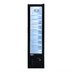 Thumbnail image #1 for Omcan USA One-Section Reach-In Glass Door Display Freezer, 3.7 Cu. Ft., Black, Bottom-Mount, 110V