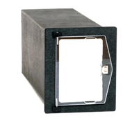 Vollrath AcryFab High Volume Flush Mount Napkin Dispenser for 5-Inch x 6.5-Inch Folded Napkins