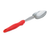 Thumbnail image #1 for Vollrath Ergo Grip Heavy Duty Solid Serving Spoon, Red Nylon Handle, 13-13/16 Inch