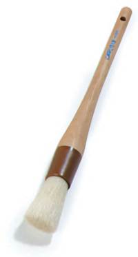 Sparta® Chef Series™ 1-Inch Round Boar Basting Brush with 8-Inch Hardwood Handle