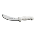 Thumbnail image #1 for Dexter Russell SofGrip 6553 6-Inch Stamped Beef Skinner Knife with Stain-Free High-Carbon Steel Blade and White Ribbed Handle Case of 6