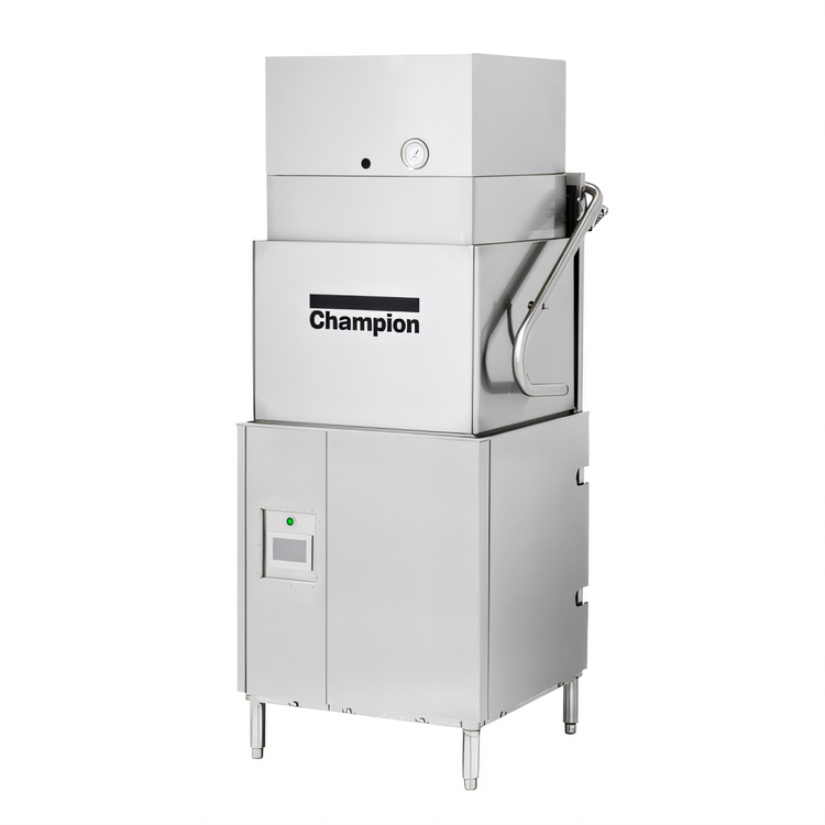Product image #1 for Champion Genesis DH6000 VHR Ventless Heat Recovery High-Temperature Door-Type Dishwasher with Built-In Booster