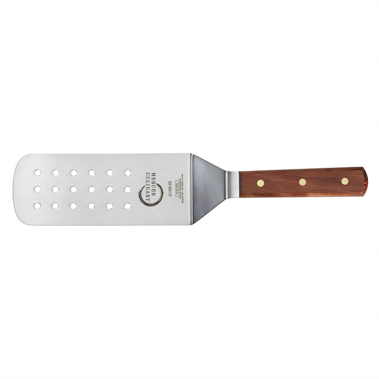 Product image #1 for Praxis 8 x 3 Inch Perforated Turner with Rosewood Handle