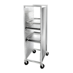 Thumbnail image #1 for Channel Manufacturing 616 Semi-Enclosed Aluminum End-Load Bun Pan Rack, 38-Pan Capacity, 1.5" Centers, 21"W x 26"D x 64"H
