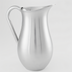 Thumbnail image #1 for American Metalcraft 84 oz Satin Finish Stainless Steel Long Neck Bell Pitcher with Ice Guard