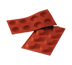 Thumbnail image #1 for Silikomart Siloconflex 8-Cavity Tartlet Silicone Mold, Red