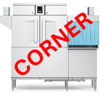 Thumbnail image #1 for Hobart Warewash - Flow CL66C-BAS+BUILDUP Single-Tank Rack Conveyor Dishwasher, 202 Racks/Hour, Convertible Hot/Low-Temperature Rinse