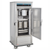 Thumbnail image #1 for Mobile GN Freezer with Stainless Steel Construction, 1 Solid Door, 3 Adjustable Shelves, and Bottom-Mounted Compressor