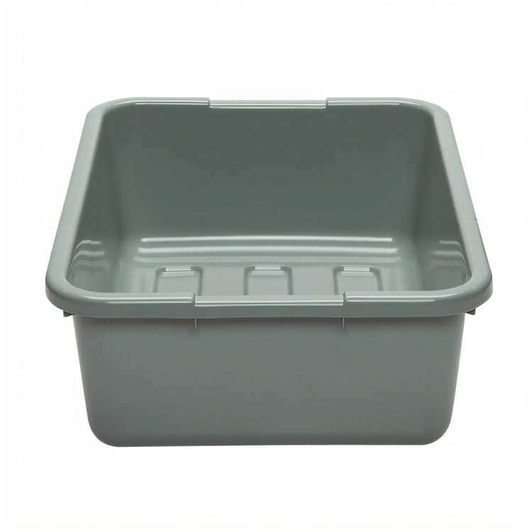 Product image #1 for Cambro Cambox 15-3/16 x 20-3/16 x 6-15/16-Inch Light Gray Plastic Bus Box with Handle
