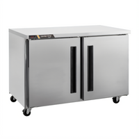 Centerline 36 Inch 2-Section Compact Undercounter Freezer with Solid Right/Right Doors