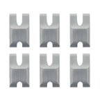 Thumbnail image #1 for Metro Super Erecta 9184P Polymer Mounting Clips for Solid Shelf Stainless Steel Wire Ledges