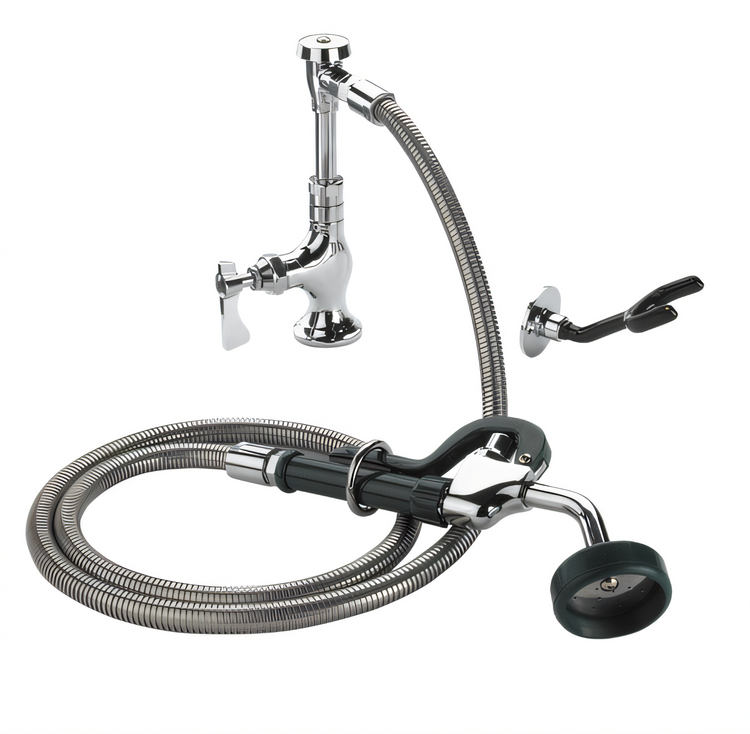 Product image #1 for Krowne Royal Series Single Deck Mount Utility Spray Assembly with 72-Inch Hose