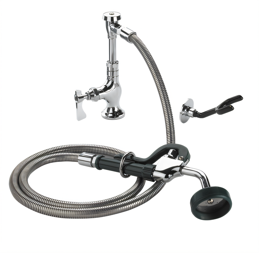 Product image #1 for Krowne Royal Series Single Deck Mount Utility Spray Assembly with 72-Inch Hose