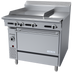 Thumbnail image #1 for Garland Cuisine Series 36-Inch Heavy Duty Gas Combination Top Range with 24-Inch Griddle, 12-Inch Hot Top and Standard Oven