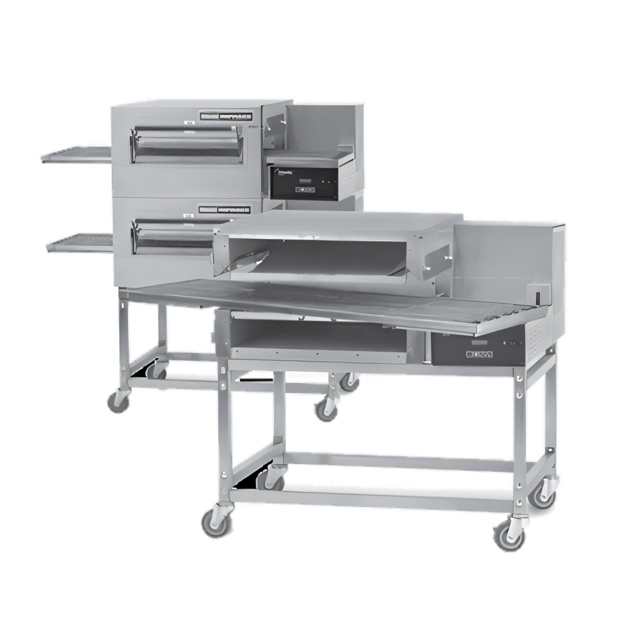 Product image #1 for Lincoln Impinger II Ventless Electric Conveyor Oven Package, Single Stack Floor Model, easyTouch Digital Controls