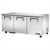 Thumbnail image #1 for True TUC-72-HC Three-Section Undercounter Refrigerator with Solid Doors, 72 Inch Wide