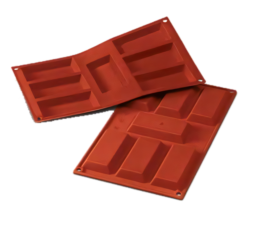 Product image #1 for Silikomart 7-Cavity Financier Silicone Baking Mold