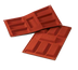Thumbnail image #1 for Silikomart 7-Cavity Financier Silicone Baking Mold