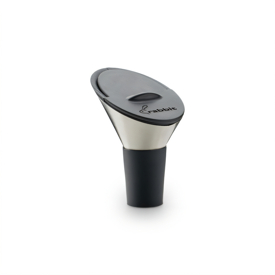 Product image #1 for Black Sliding Wine Pourer Stopper