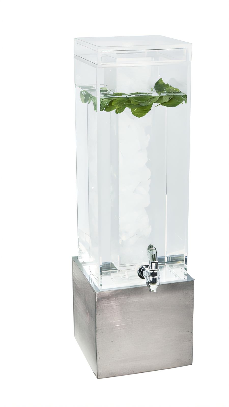 Product image #1 for Aspen 3 Gallon Single Beverage Dispenser with Center Ice Chamber and Drip Tray
