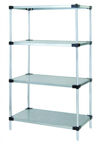 Quantum Solid Shelving Starter Kit, 60