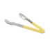 Thumbnail image #1 for Jacob's Pride® 9-1/2-Inch Springless Utility Tongs with Scalloped Teeth and Yellow Kool-Touch Handle