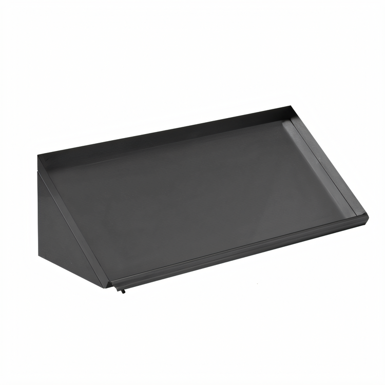Product image #1 for Eagle Group BlendPort® 42-Inch Slanted Solid Wall-Mount Rack Shelf with Drip Tube, Stainless Steel