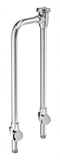 Krowne Royal Series U-Shaped Vacuum Breaker Assembly, 6 Inch Centers, 1/2 Inch NPT Male Threads