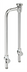 Thumbnail image #1 for Krowne Royal Series U-Shaped Vacuum Breaker Assembly, 6 Inch Centers, 1/2 Inch NPT Male Threads