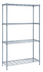 Thumbnail image #1 for 4-Tier Chrome Plated Wire Shelving Unit, 30 x 18 x 72 Inches